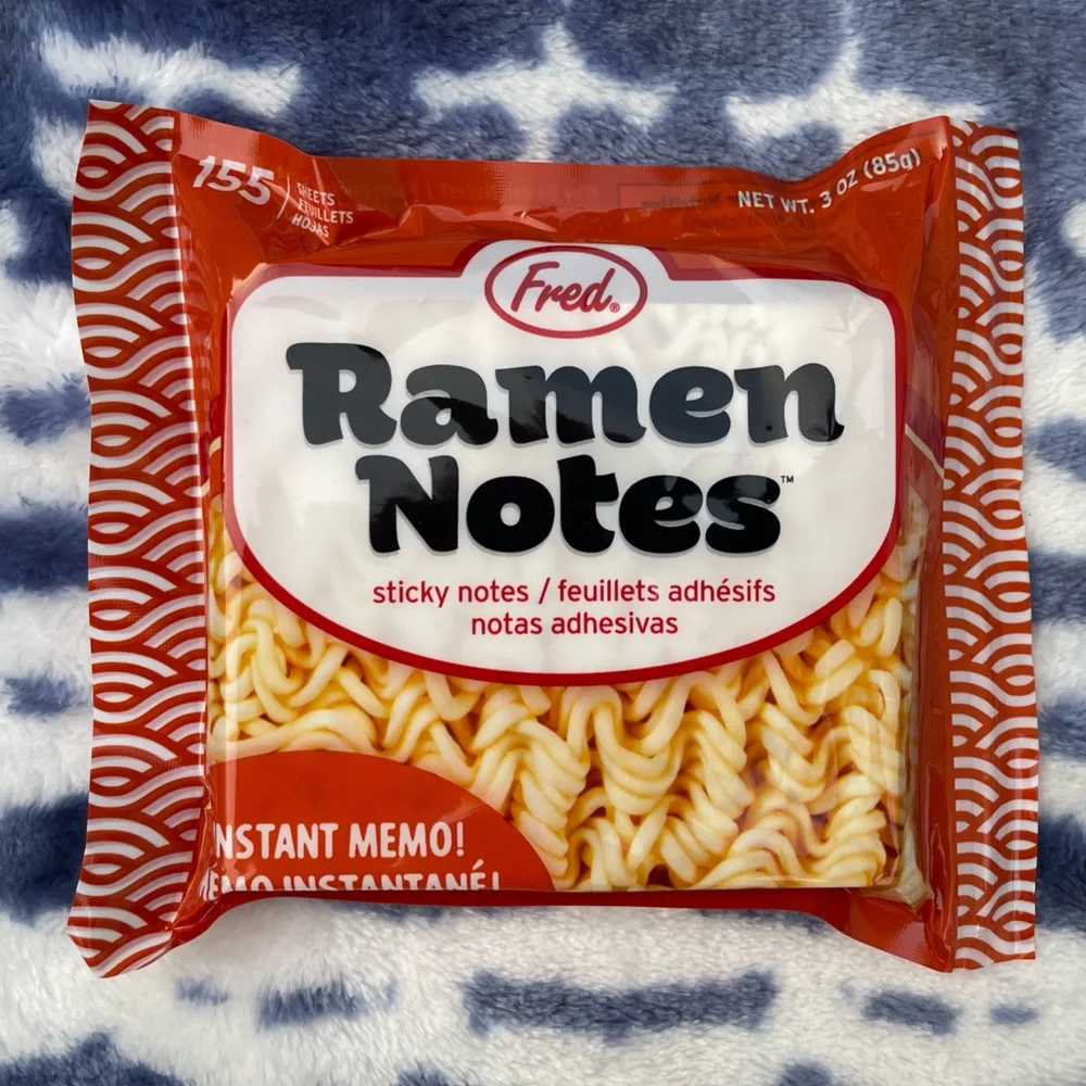 New Notepad: Ramen Noodle version